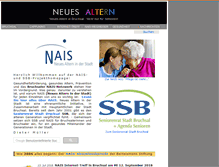Tablet Screenshot of neues-altern.de
